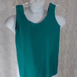 Jade Green Knit Tank Top